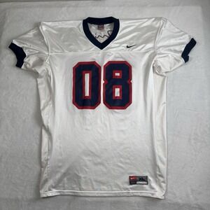 VTG Nike Team Mirage Hotel Las Vegas 2008 White‎ Football Jersey Men's XL